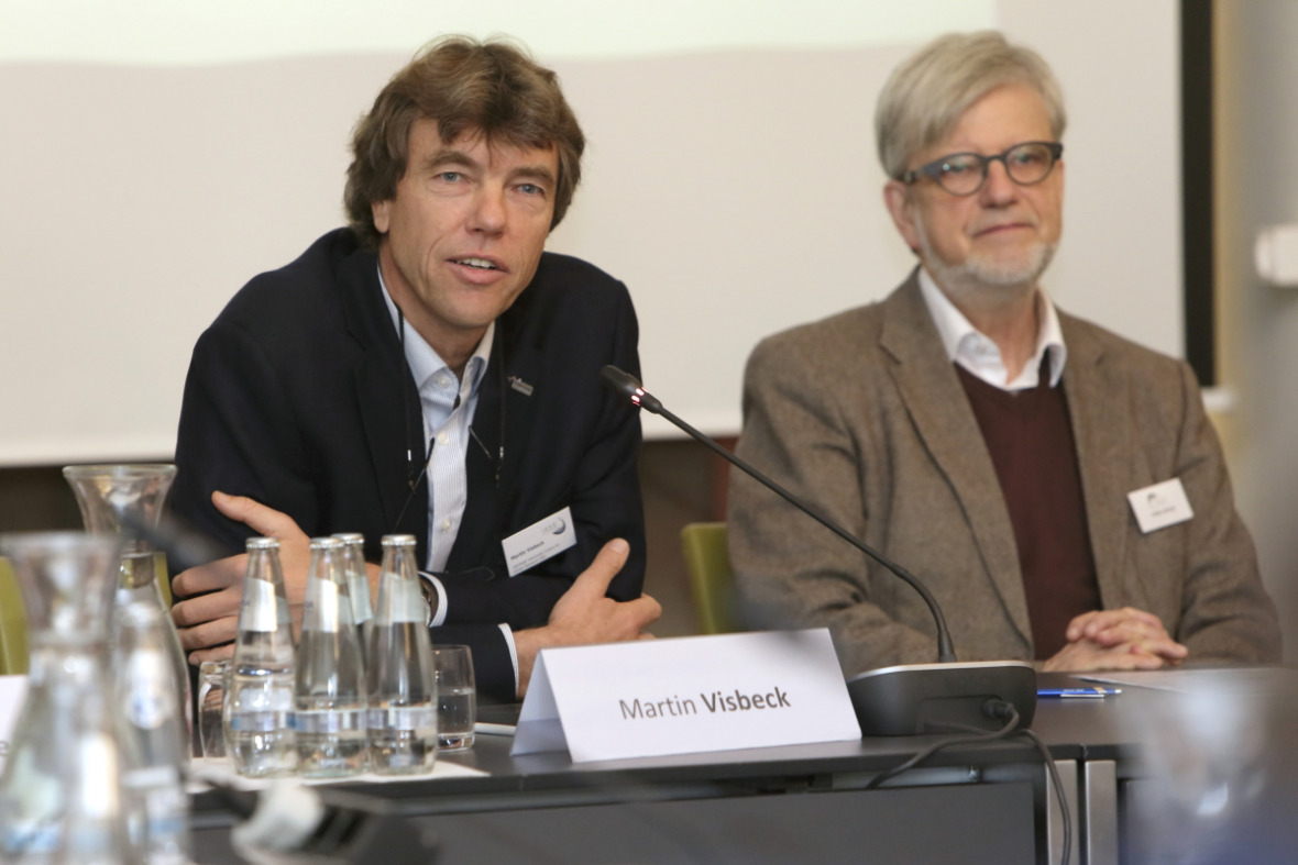 Martin Visbeck (GEOMAR), Ortwin Renn (IASS)